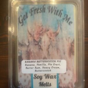 Get Fresh With Me Banana Butterscotch Pie Soy Wax Melts